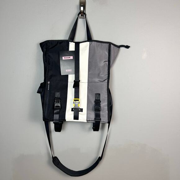 Rhinowalk messenger bag cycling striped convertible NWT waterproof travel - Picture 1 of 10